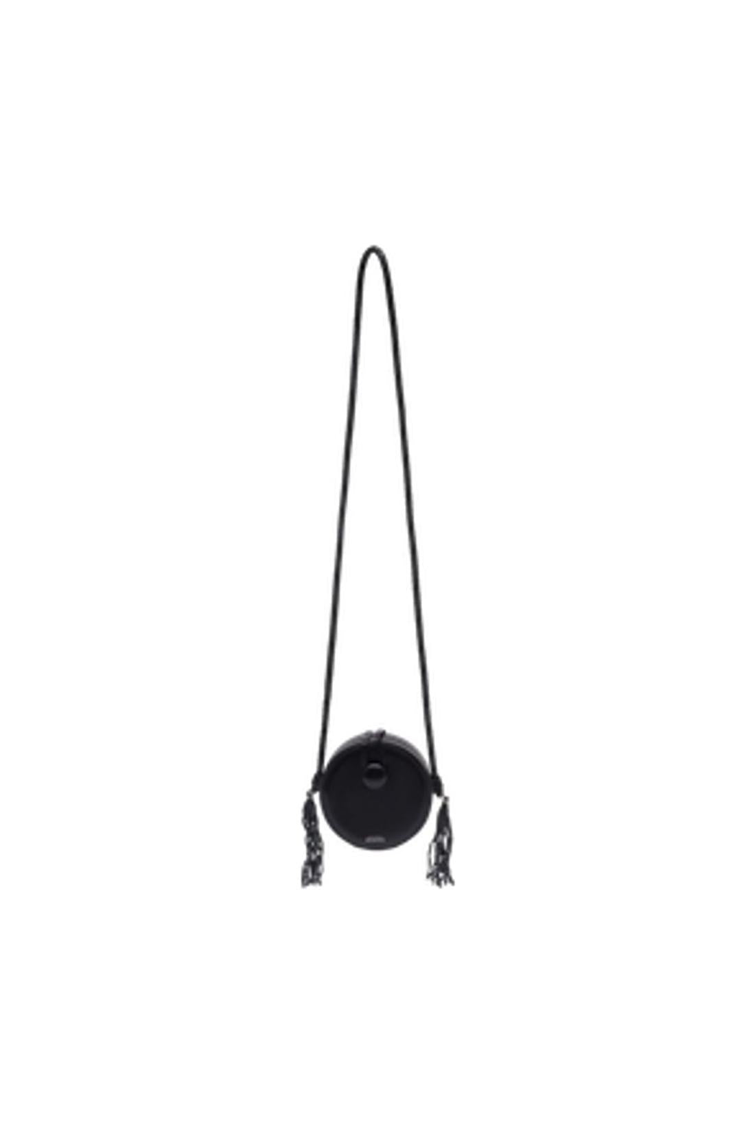 Houna Gd Schultertasche - Isabel Marant - Leder - Schwarz - AXON