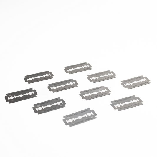 Rasierklingen 10x | Nachfüllpack für Rasierhobel | plastikfreie Klingen
