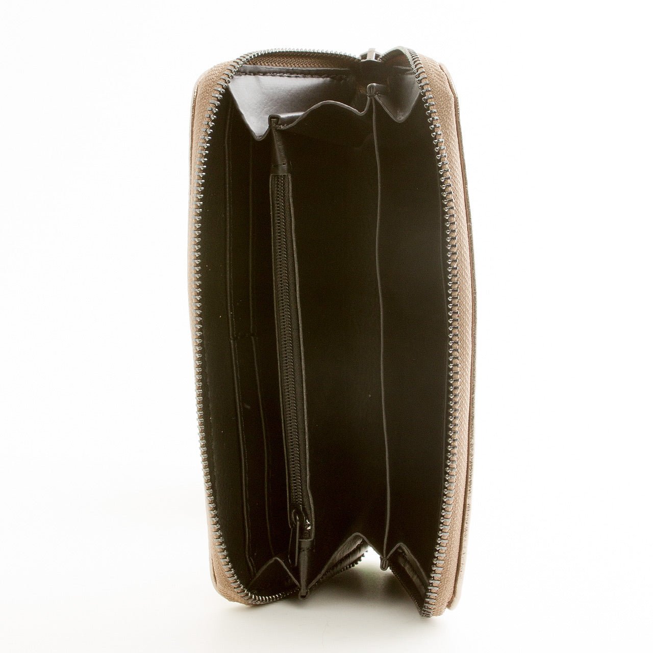 Leder Portemonnaie Metallic Rosegold - AXON