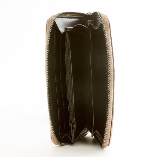 Leder Portemonnaie Metallic Rosegold - AXON