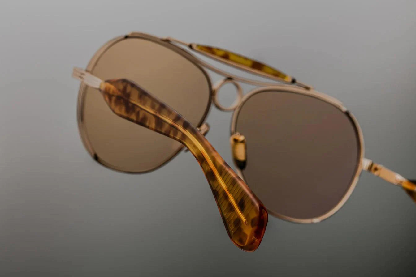 JACQUE MARIE MAGE,Aspen sunglasses handmade classic pure outdoor glasses