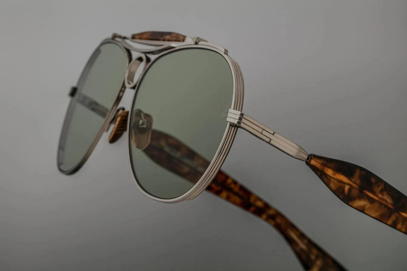 JACQUE MARIE MAGE,Aspen sunglasses handmade classic pure outdoor glasses