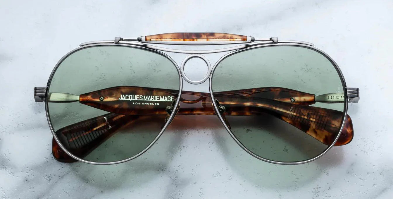 JACQUE MARIE MAGE,Aspen sunglasses handmade classic pure outdoor glasses