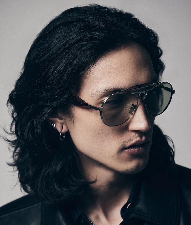 JACQUE MARIE MAGE,Aspen sunglasses handmade classic pure outdoor glasses