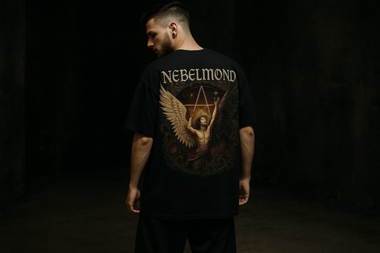 Celestial Rebellion | Occult Spirituality Collection | Nebelmond Oversized Shirt