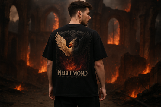 Dark Phoenix | Occult Spirituality Collection | Nebelmond Oversized Shirt