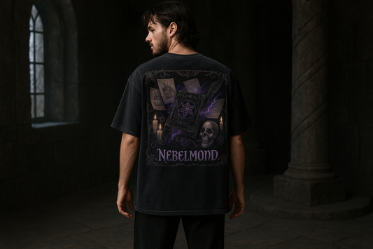 Necromancer's Grimoire | Occult Spirituality Collection | Nebelmond Oversized Shirt