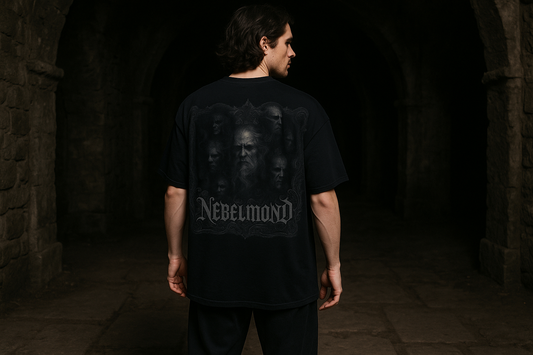 Whispers of the Abyss | Occult Spirituality Collection | Nebelmond Oversized Shirt