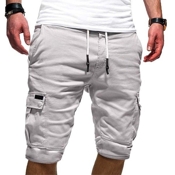 Men Casual Jogger Sports Cargo Shorts Military Combat Workout Gym Trousers Summer Men´s Clothing - AXON