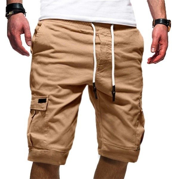 Men Casual Jogger Sports Cargo Shorts Military Combat Workout Gym Trousers Summer Men´s Clothing - AXON