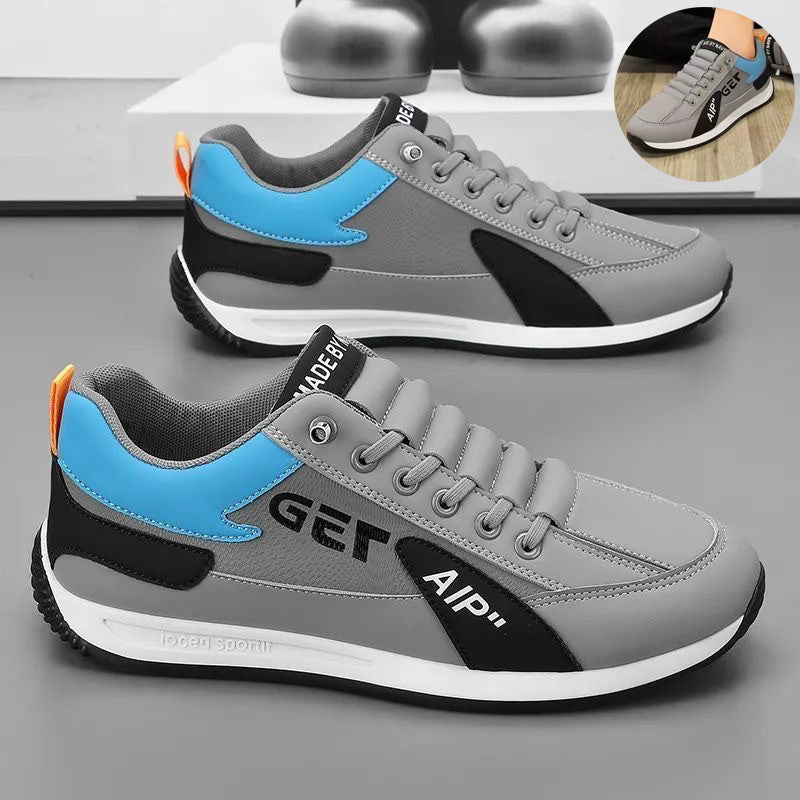 Men Sports Flat Shoes Comfortable Breathable Non - slip Wear - resistant Board Shoes - AXON