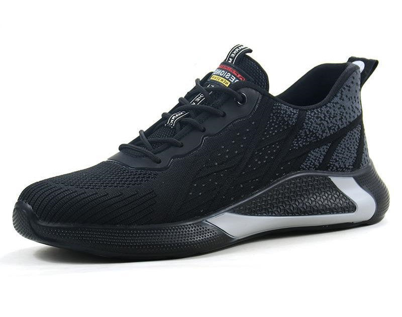 Men Work Safety Shoes Anti - Puncture Working Sneakers Male Indestructible Work Shoes Men Boots Lightweight Men Shoes Safety Boots - AXON