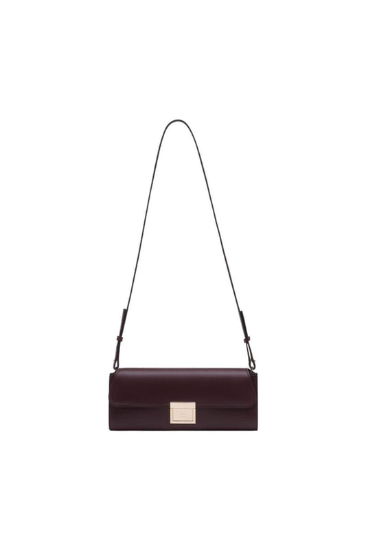 Mimi Schultertasche - AMI Paris - Leder - Bordeaux - AXON