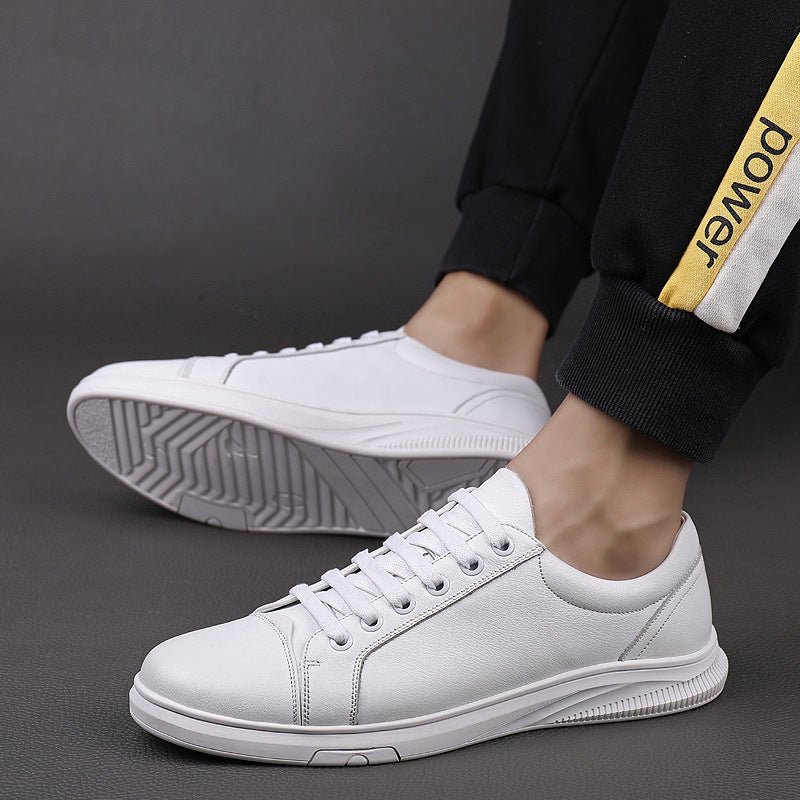 New Cowhide Board Shoes Men - AXON