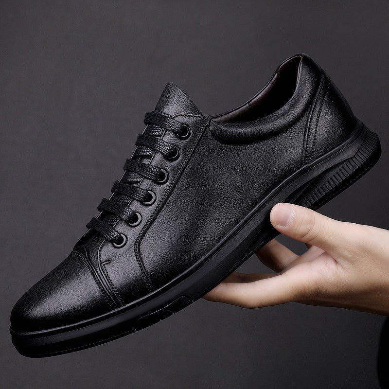 New Cowhide Board Shoes Men - AXON