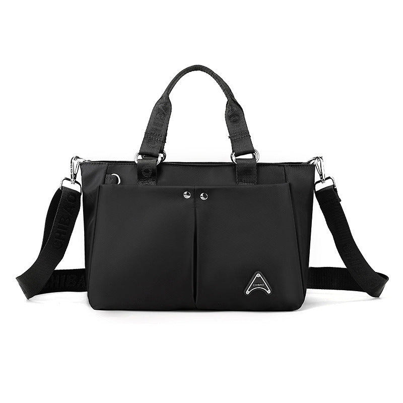 Nylon Portable Large Capacity Commuter Shoulder Bag - AXON