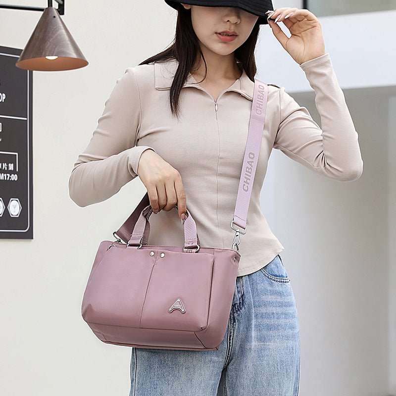 Nylon Portable Large Capacity Commuter Shoulder Bag - AXON