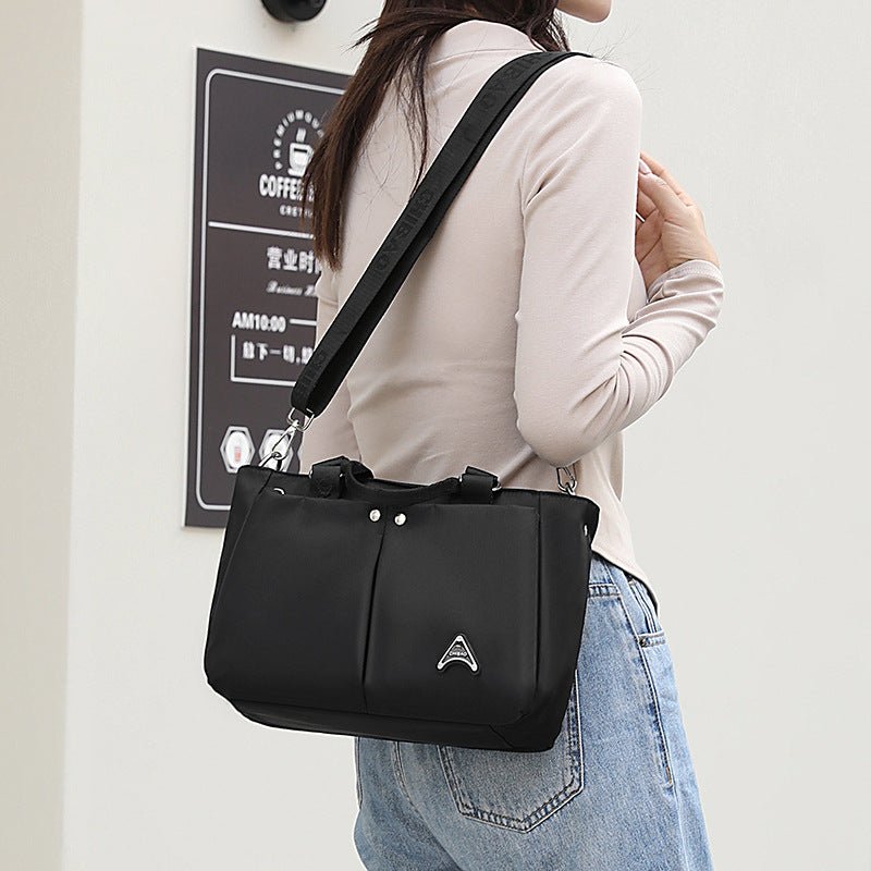 Nylon Portable Large Capacity Commuter Shoulder Bag - AXON