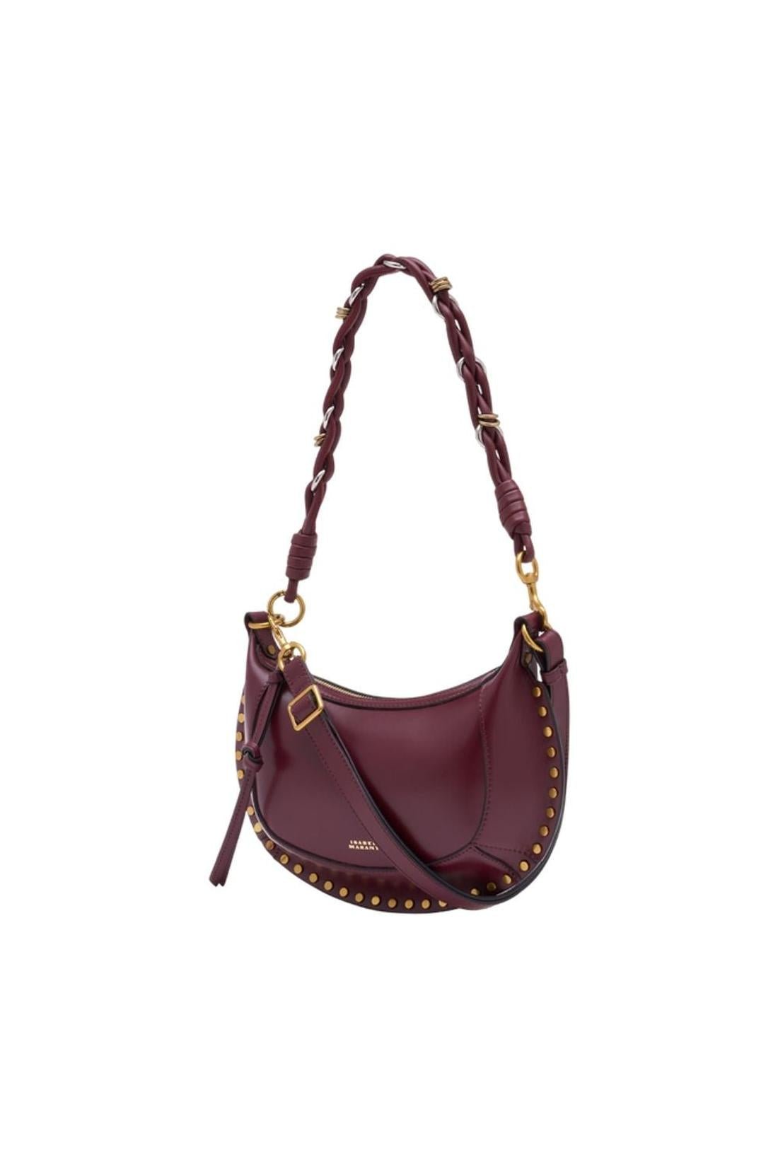 Oskan Moon Gd Schultertasche - Isabel Marant - Leder - Bordeaux - AXON