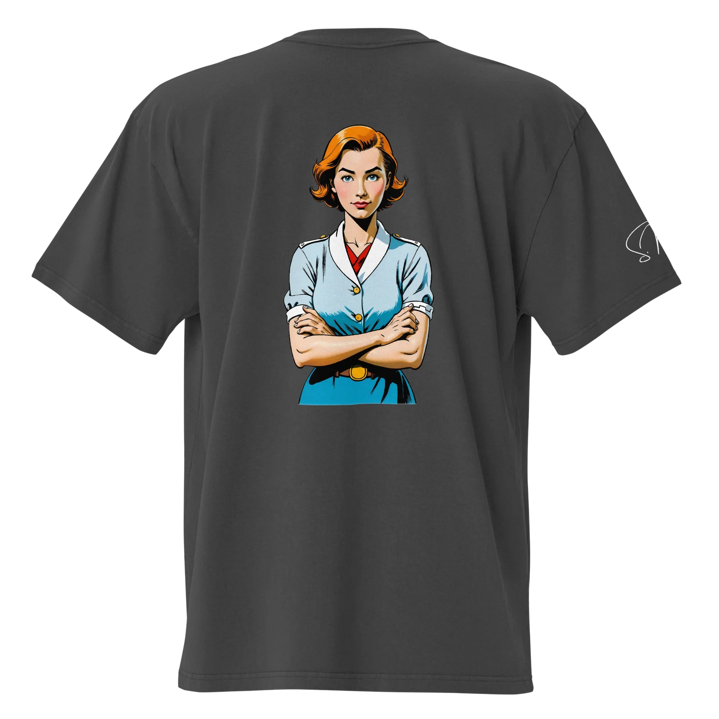 Oversized T-Shirt "Oh, really?"