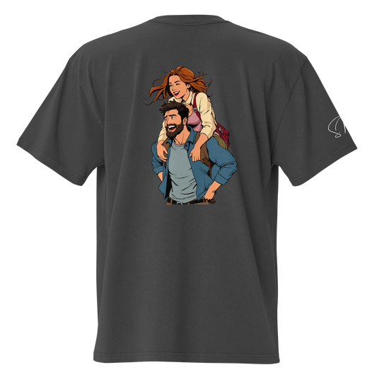 Oversized T-Shirt "huckepack"