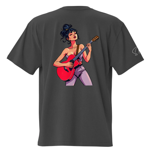 Oversized T-Shirt "rock it, baby!"