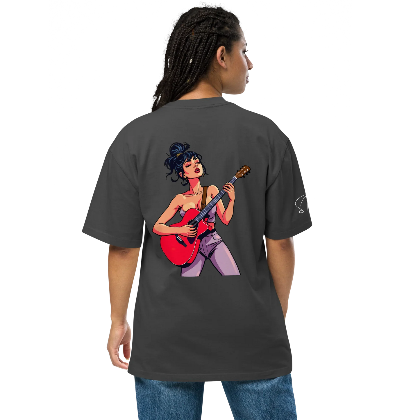 Oversized T-Shirt "rock it, baby!"