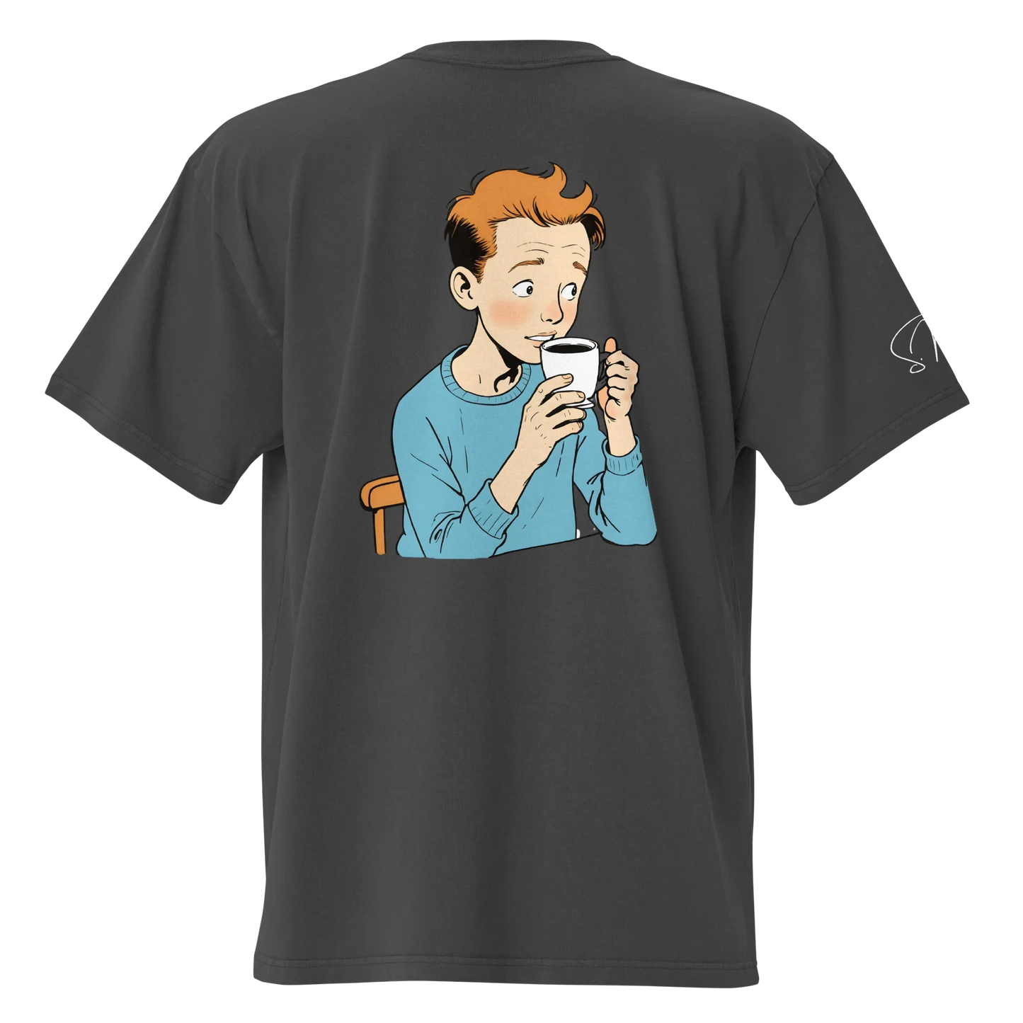 Oversized T-Shirt "not my cup of tea"