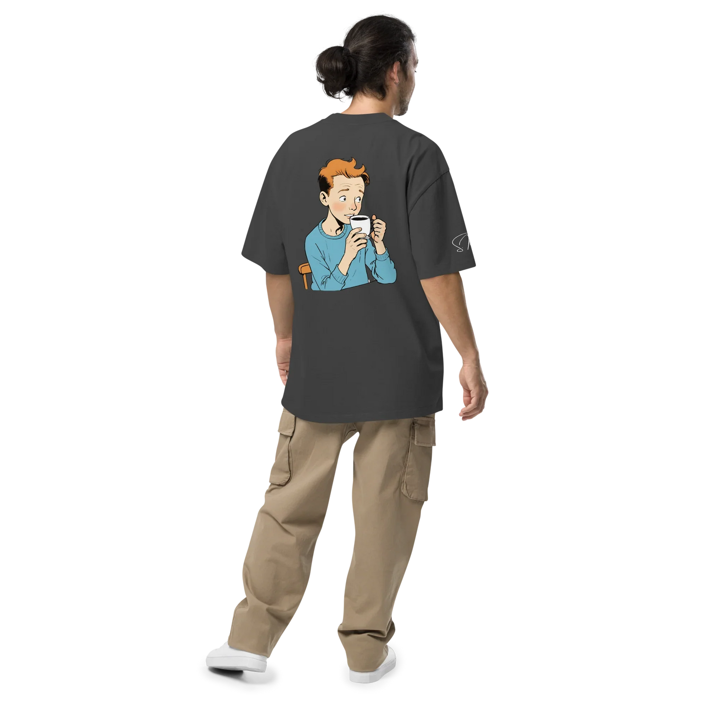 Oversized T-Shirt "not my cup of tea"