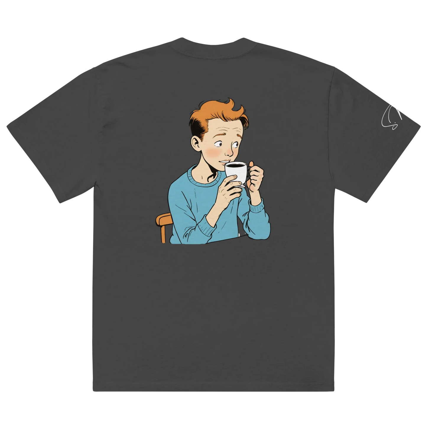 Oversized T-Shirt "not my cup of tea"