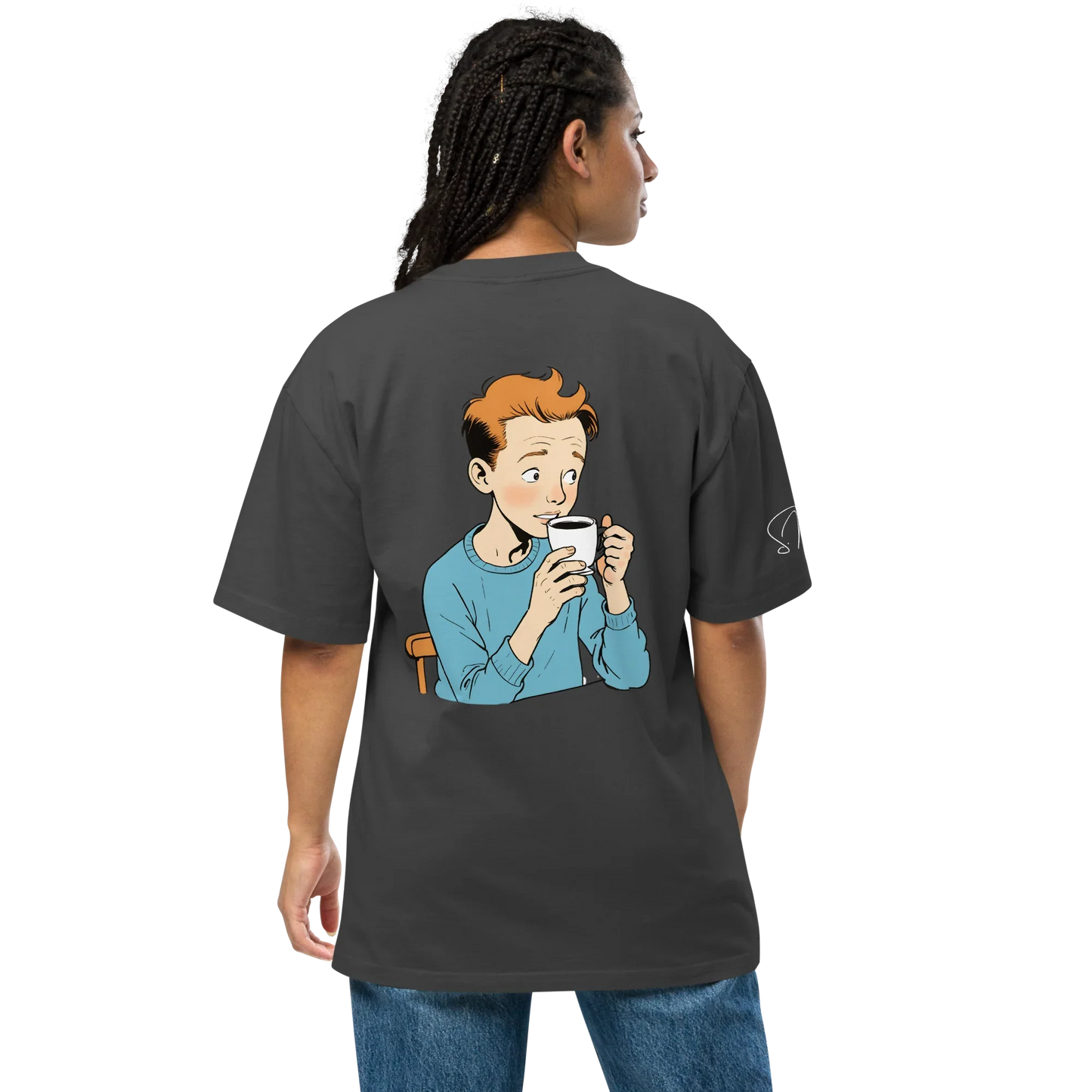 Oversized T-Shirt "not my cup of tea"