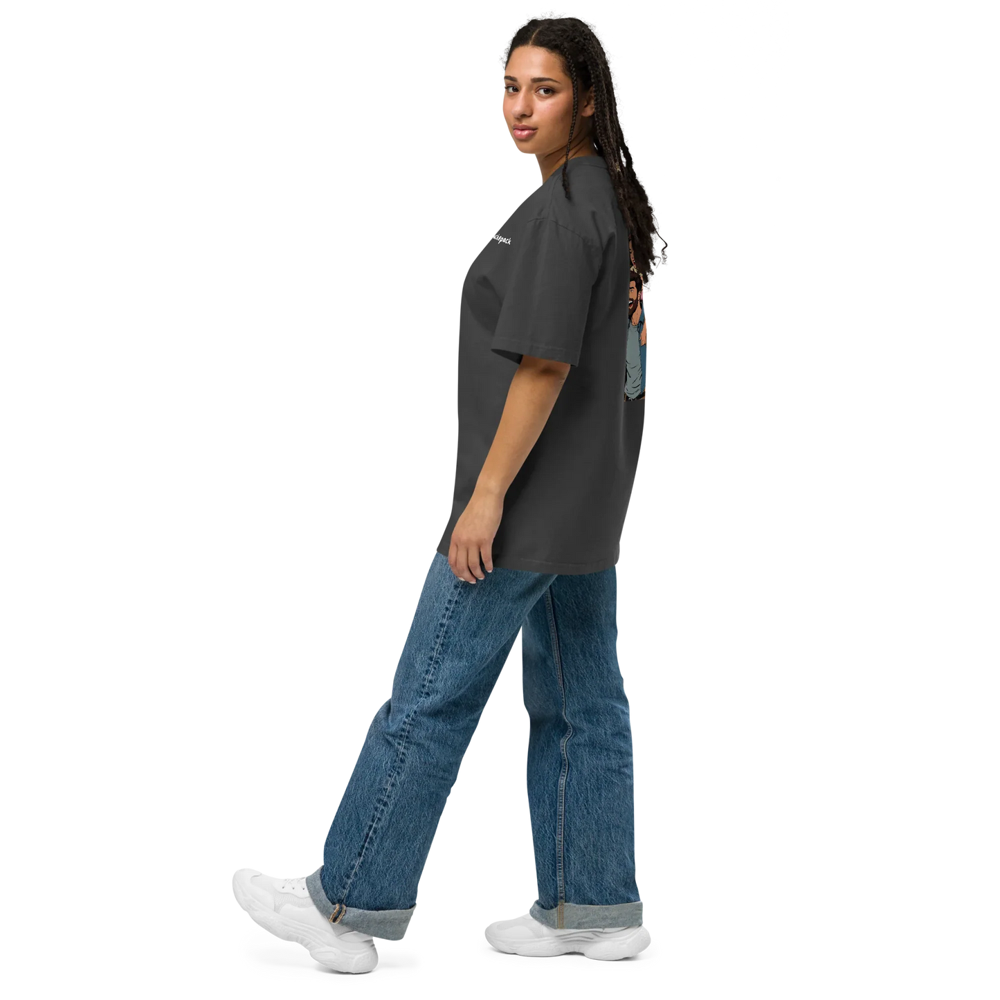 Oversized T-Shirt "huckepack"