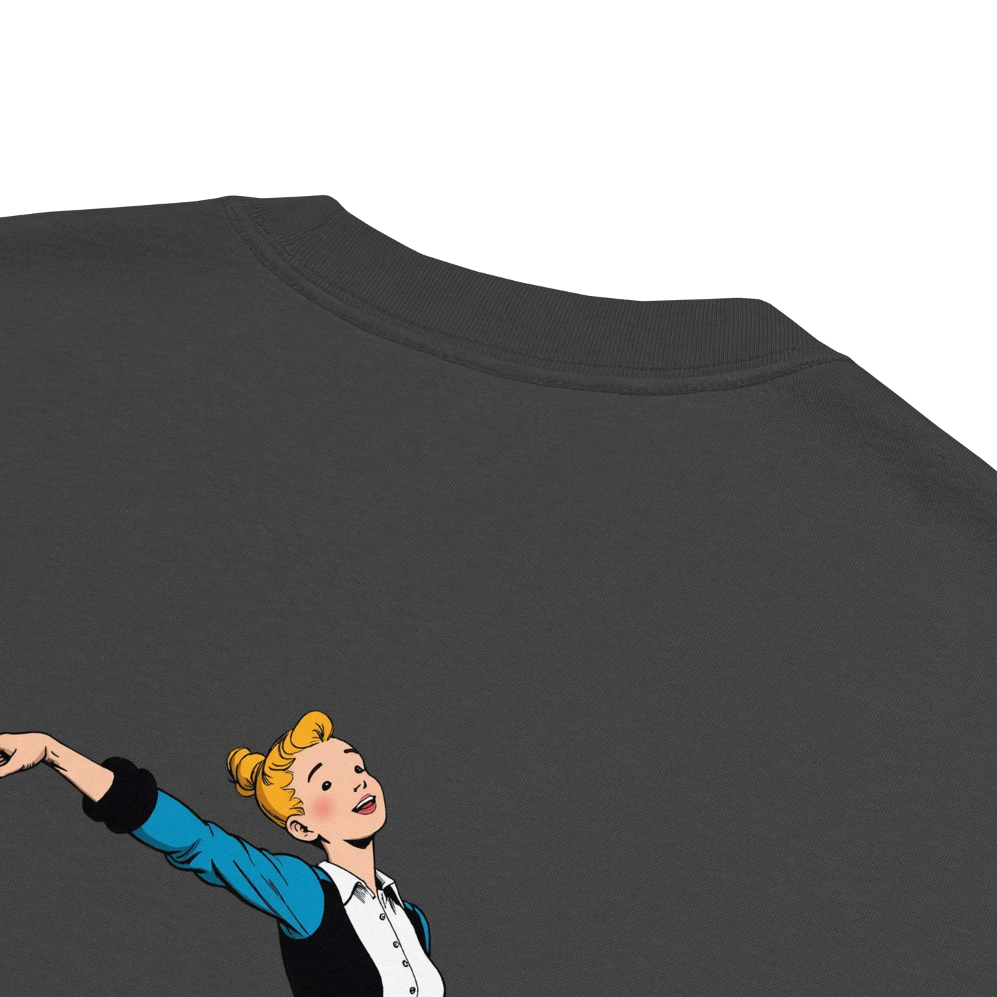 Oversized T-Shirt "better bendy than trendy"