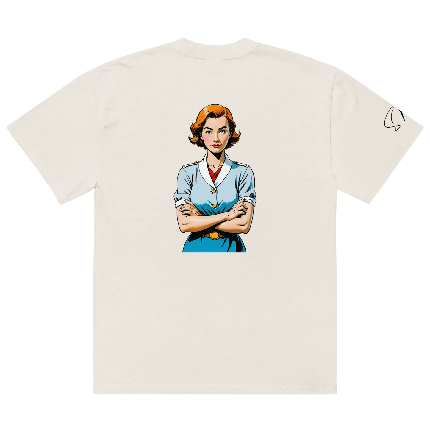 Oversized T-Shirt "Oh, really?"