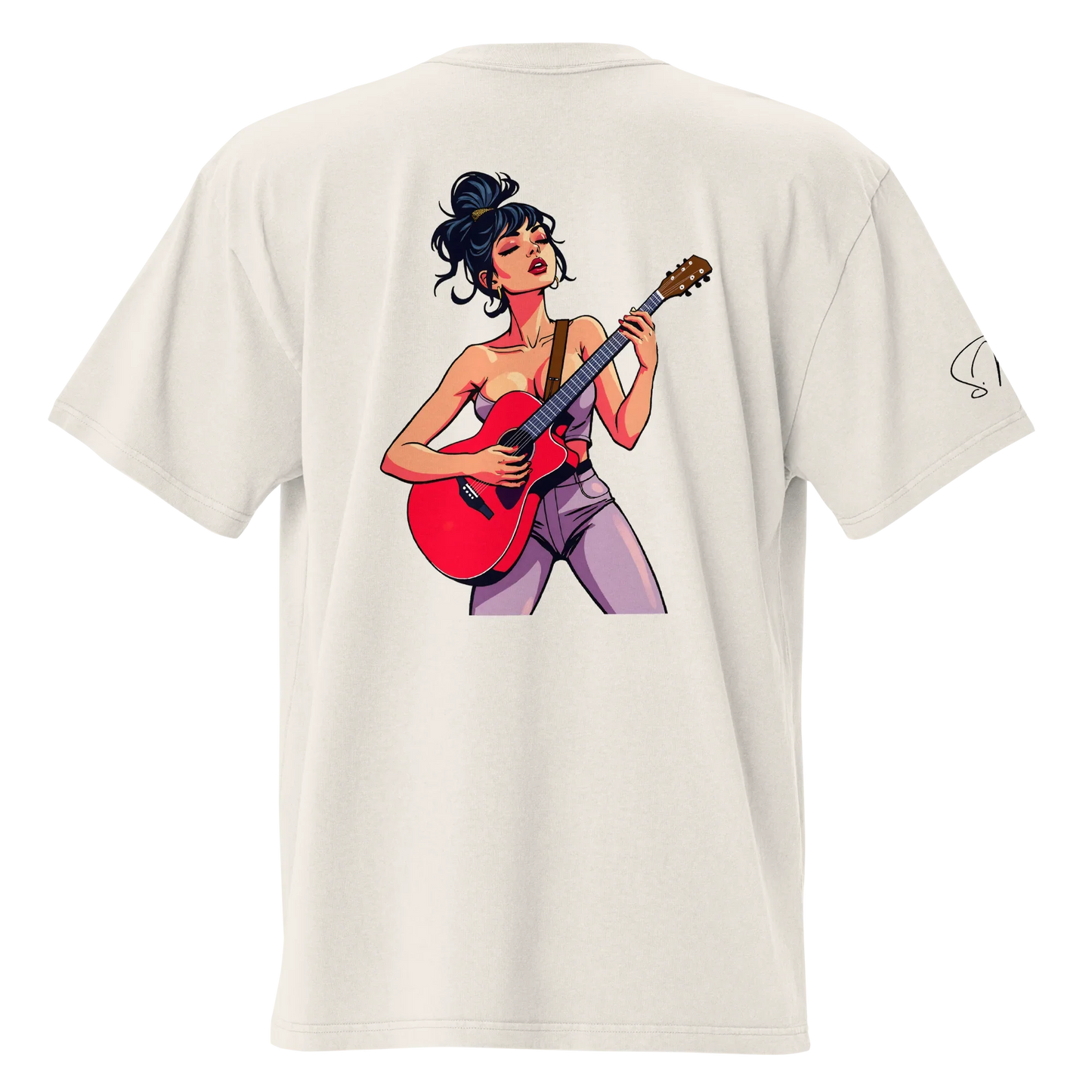 Oversized T-Shirt "rock it, baby!"