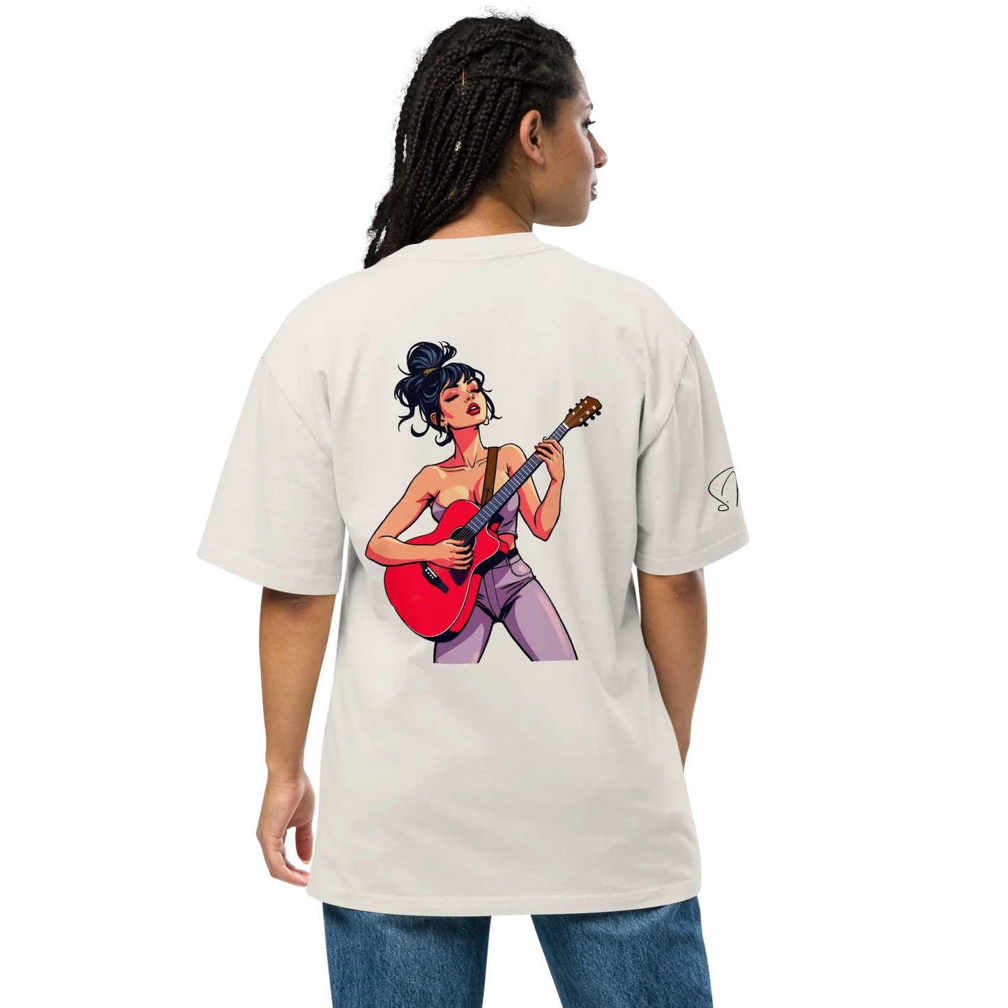 Oversized T-Shirt "rock it, baby!"