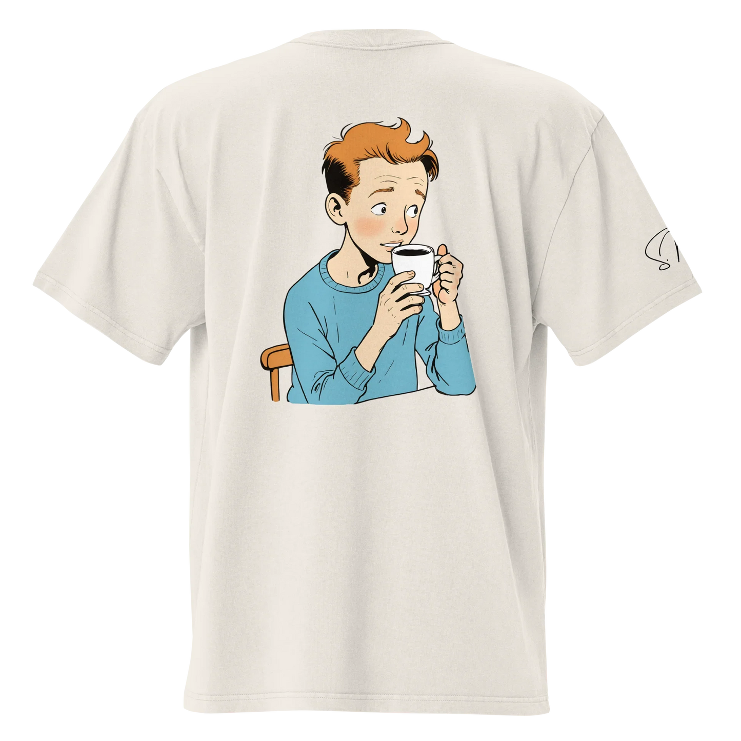 Oversized T-Shirt "not my cup of tea"