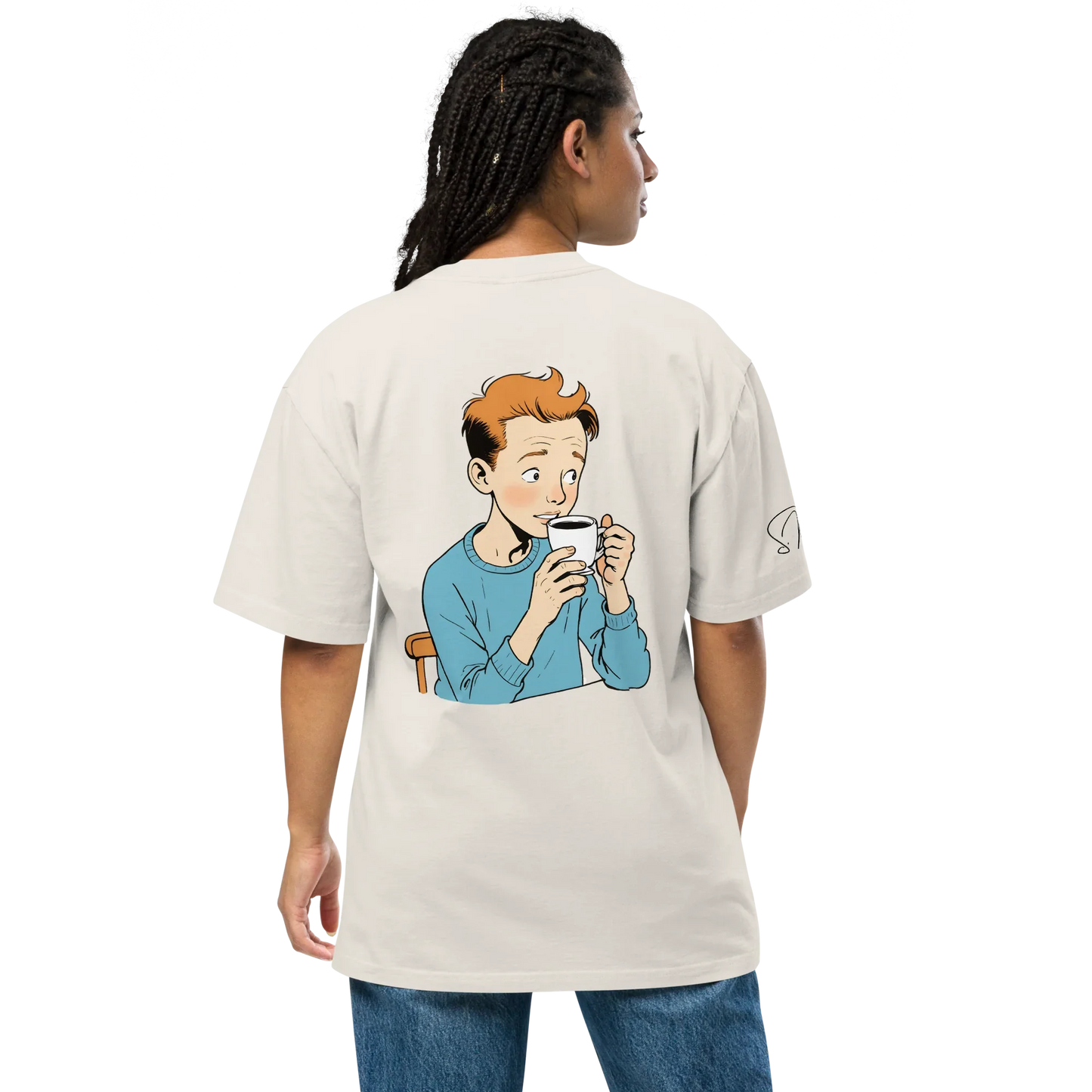 Oversized T-Shirt "not my cup of tea"