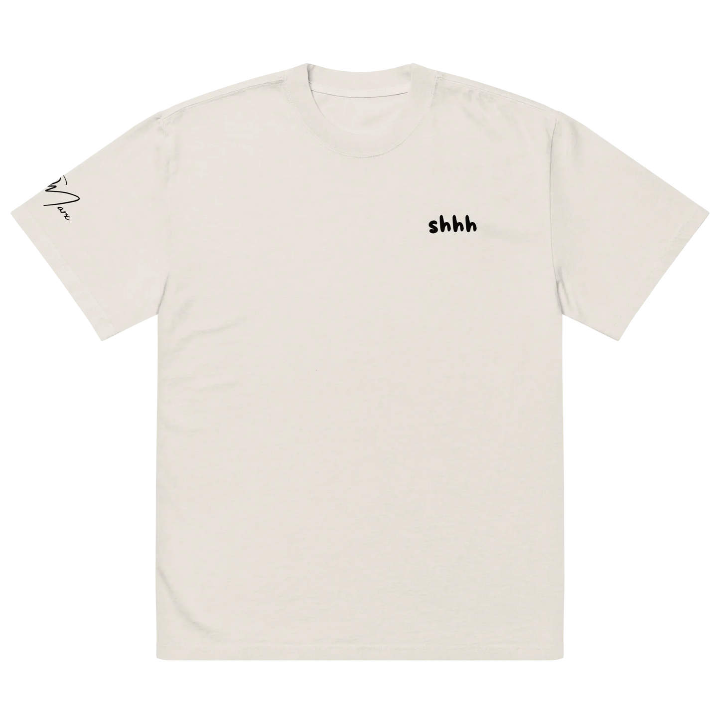 Oversized T-Shirt "shhh"