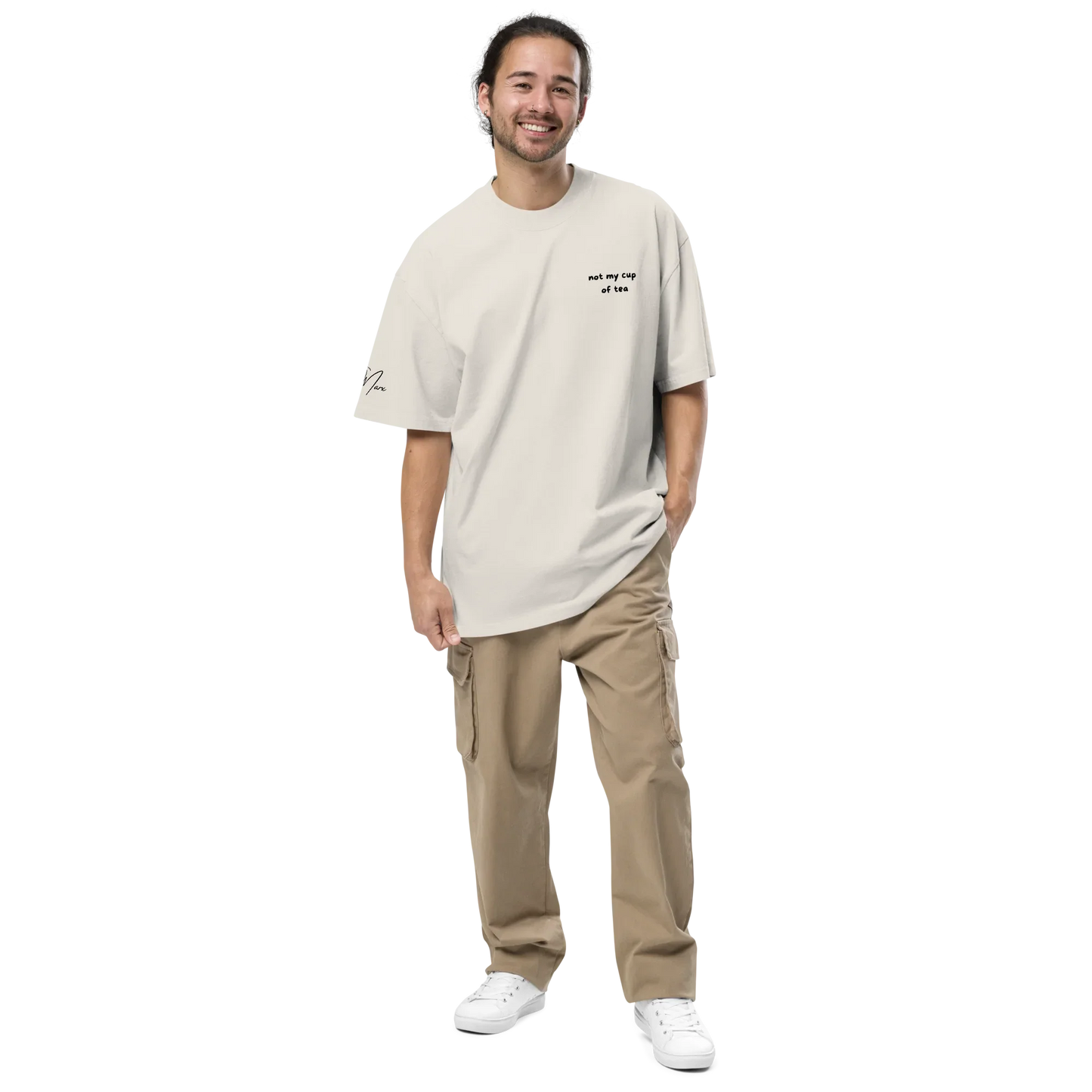 Oversized T-Shirt "better bendy than trendy"