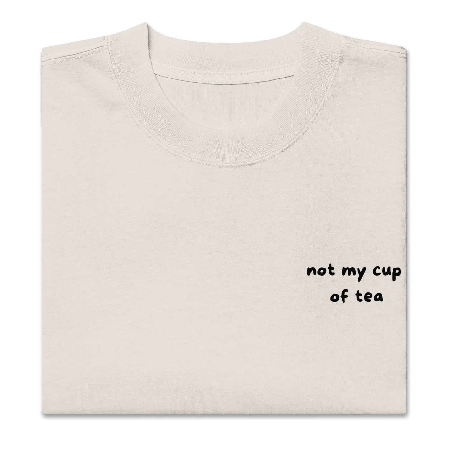 Oversized T-Shirt "better bendy than trendy"