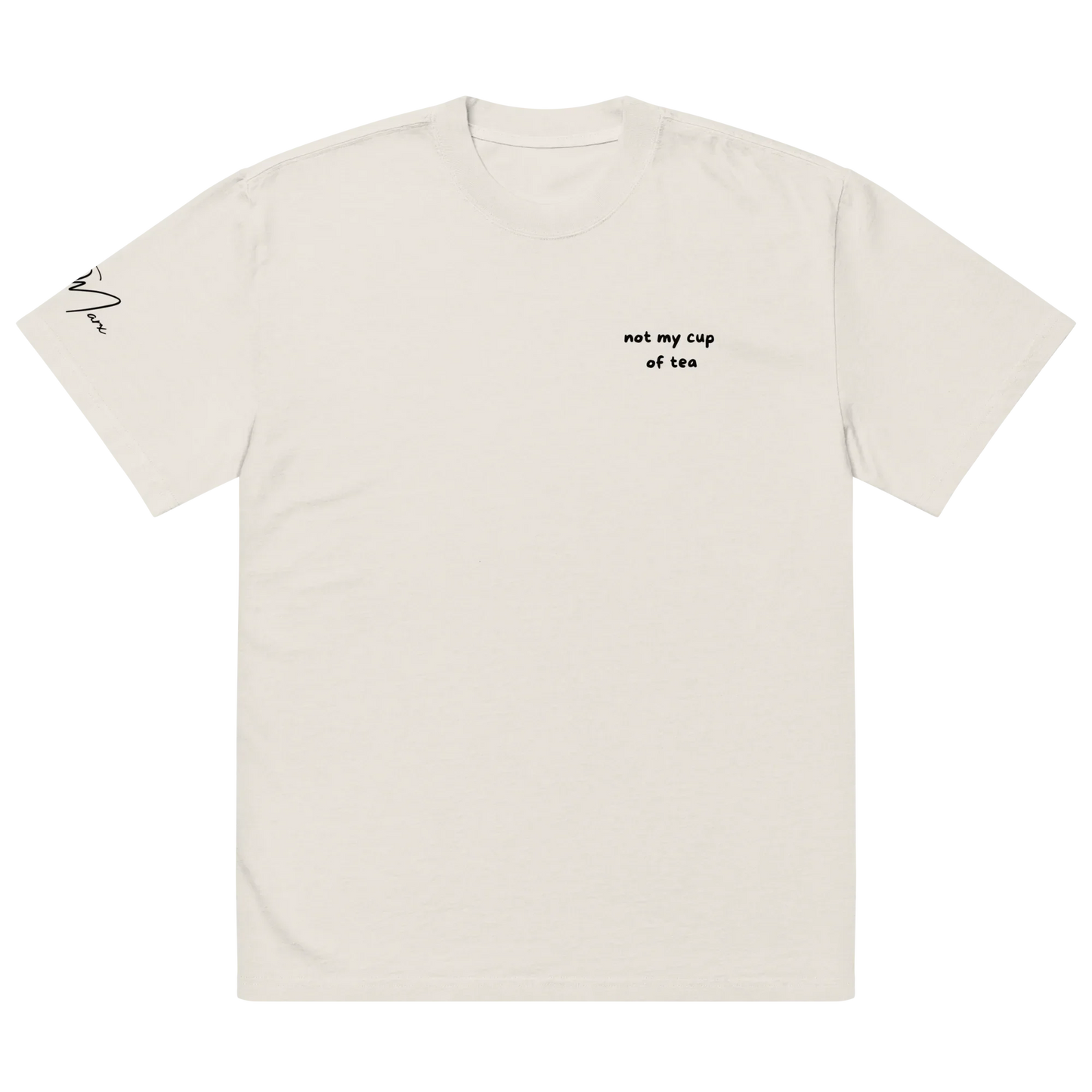 Oversized T-Shirt "better bendy than trendy"