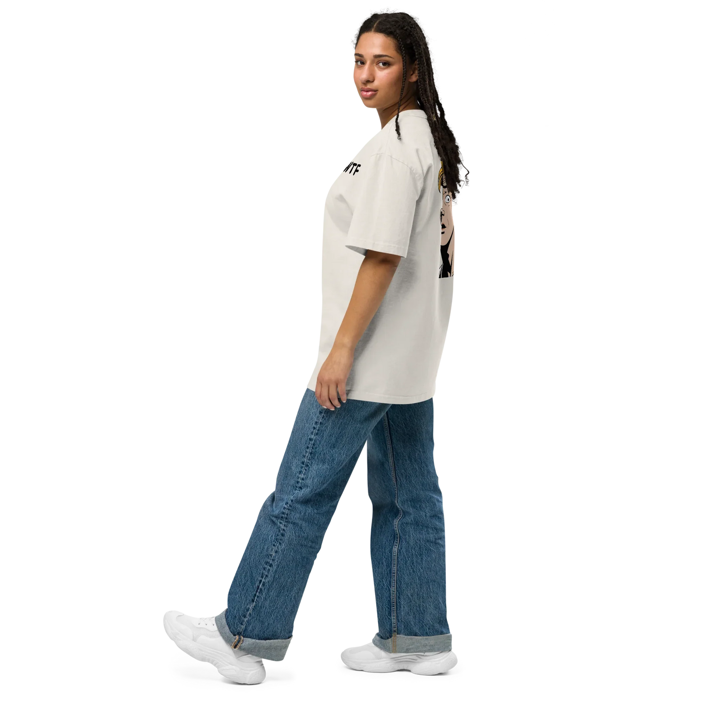 Oversized T-Shirt "WT..."