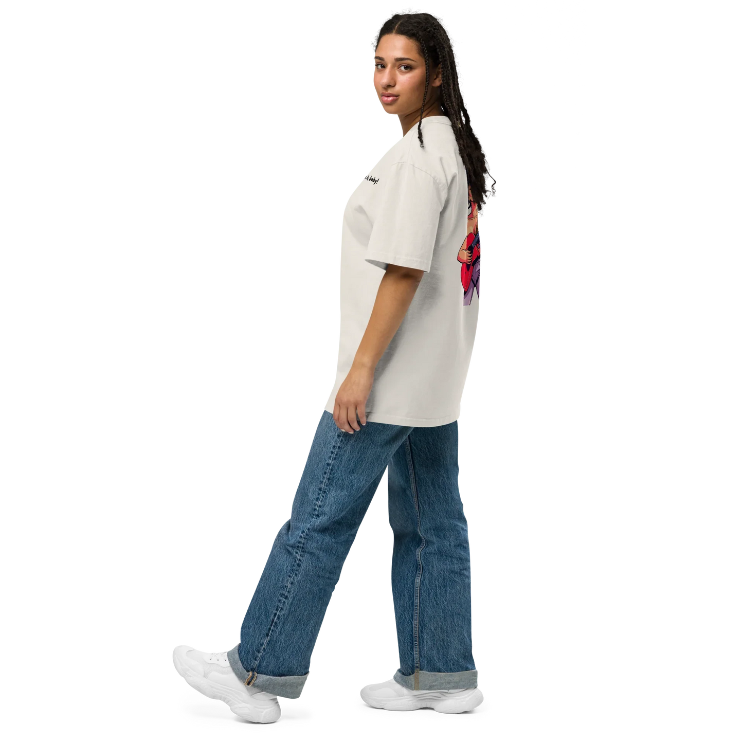 Oversized T-Shirt "rock it, baby!"