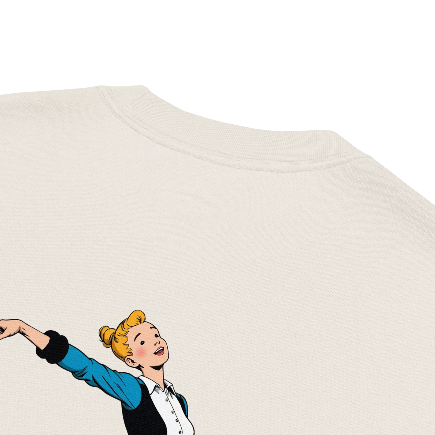 Oversized T-Shirt "better bendy than trendy"