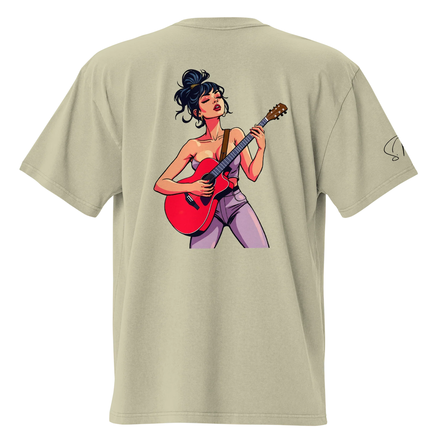 Oversized T-Shirt "rock it, baby!"