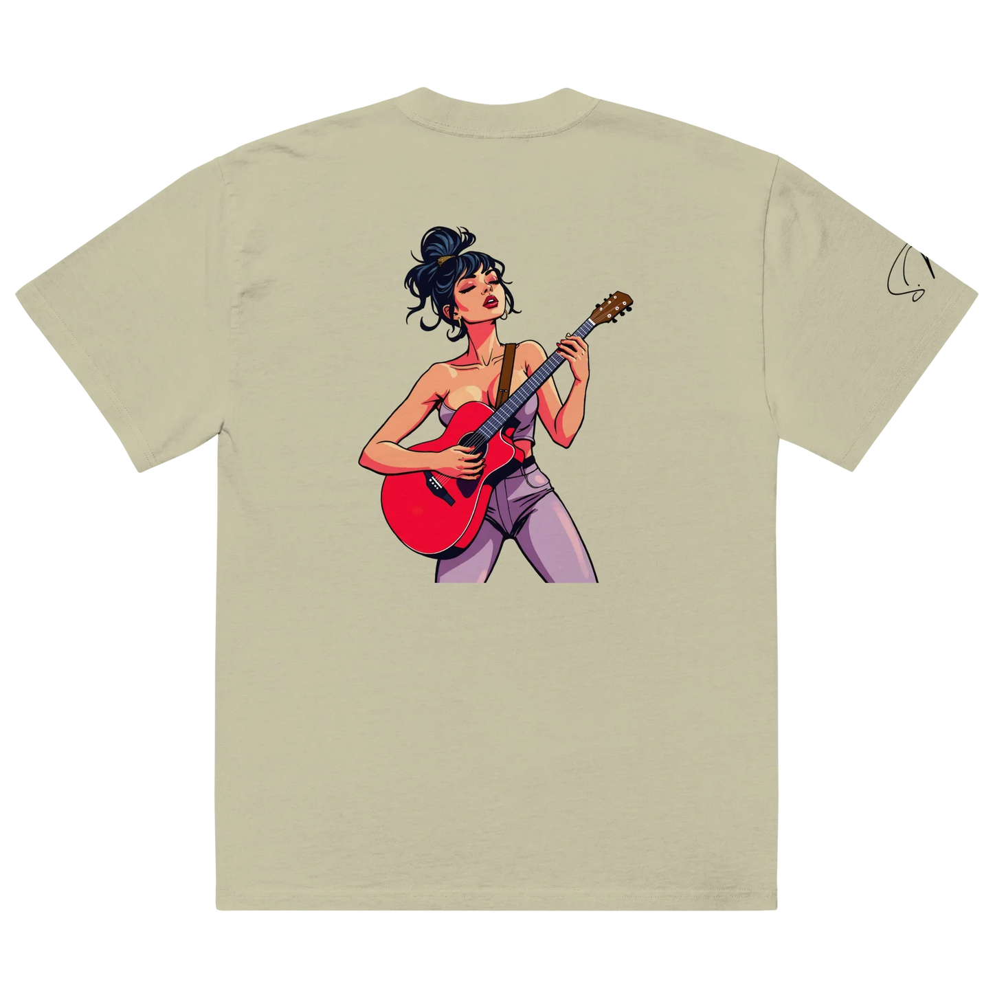 Oversized T-Shirt "rock it, baby!"