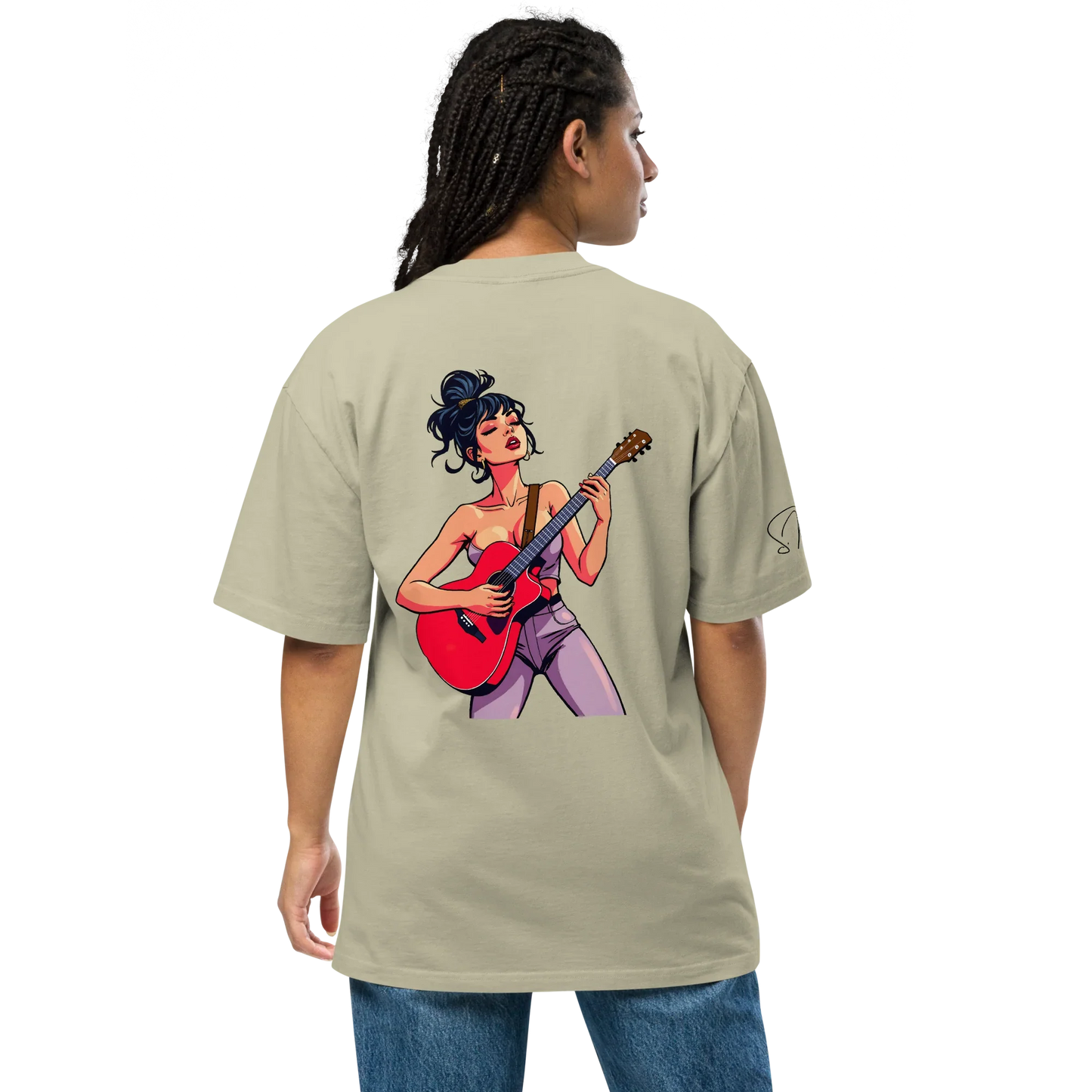 Oversized T-Shirt "rock it, baby!"