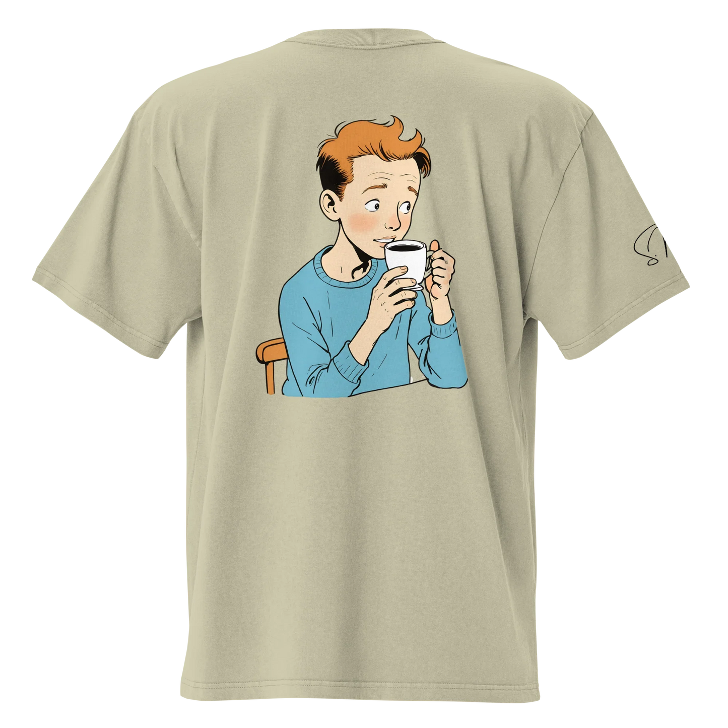 Oversized T-Shirt "not my cup of tea"