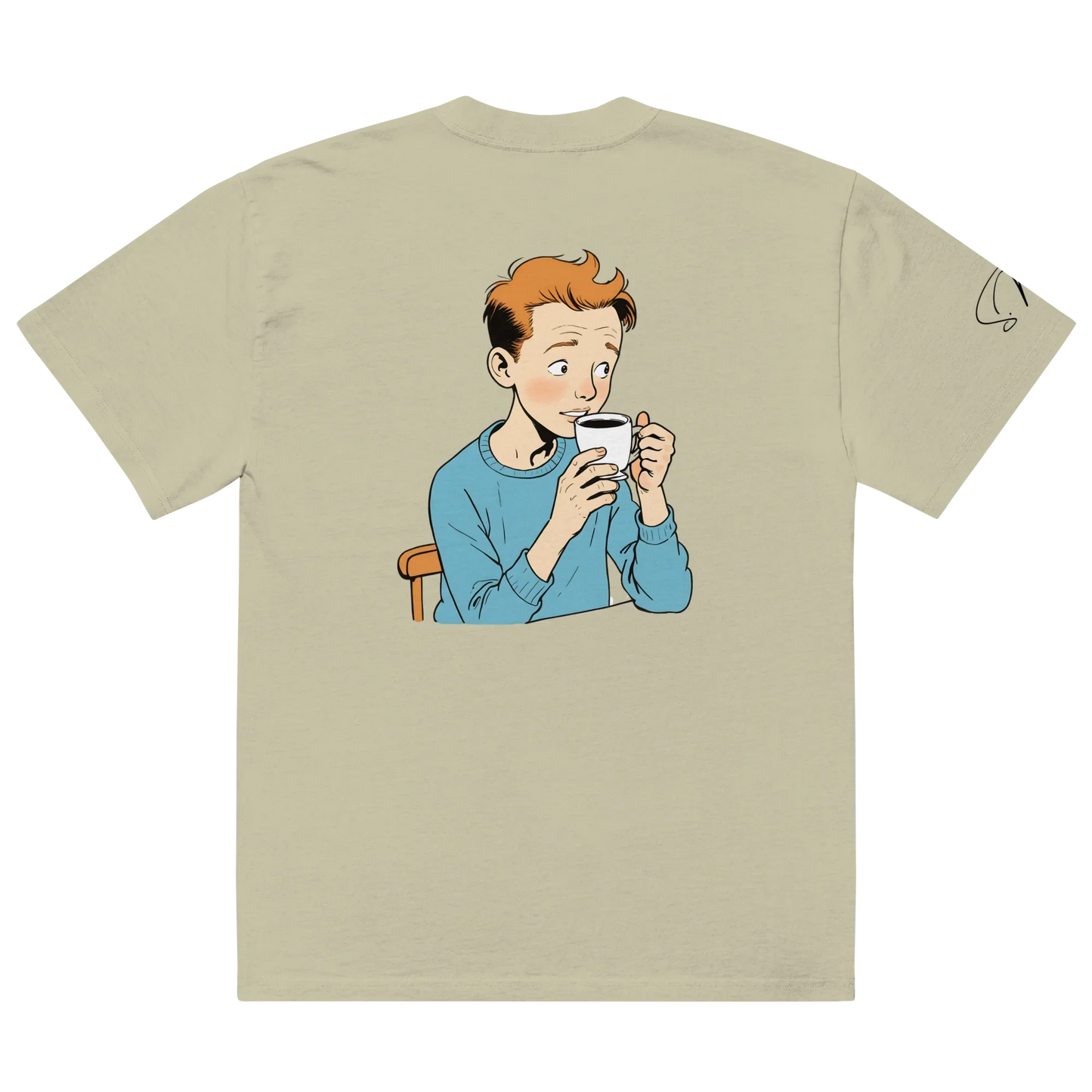 Oversized T-Shirt "not my cup of tea"